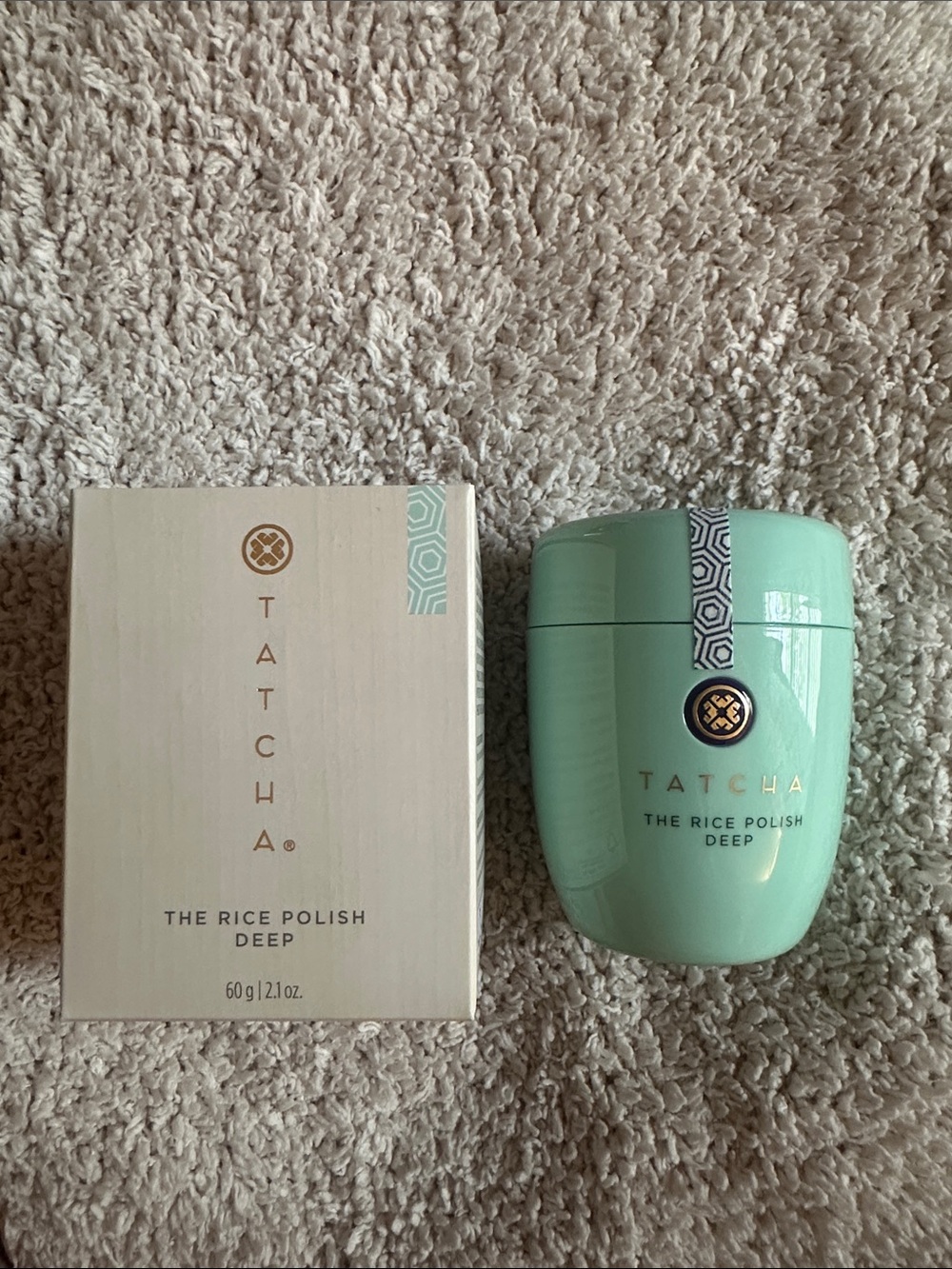 Tatcha The Rice Polish Deep Exfoliant . Jumbo 2.1 oz size! NIB